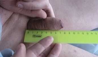 măsurarea dimensiunii penisului